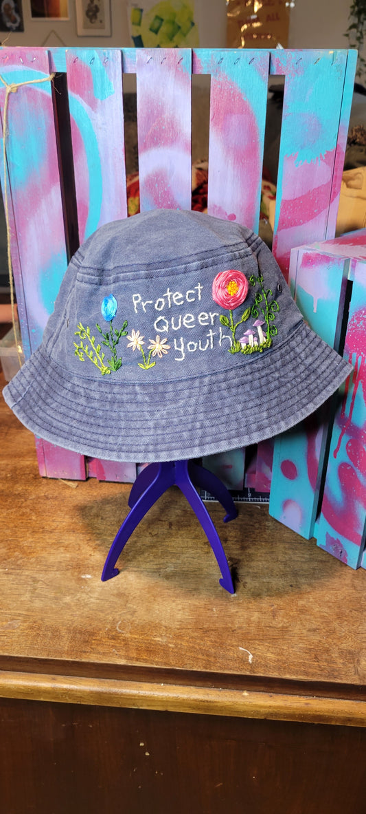 Protect Queer Youth Bucket Hat